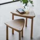 Laholm Solid Oak Nest of Two Tables from Accessories for the Home