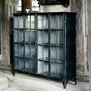 Nordal Downtown Large 4 Door Iron Display Cabinet from Accessories for the Home