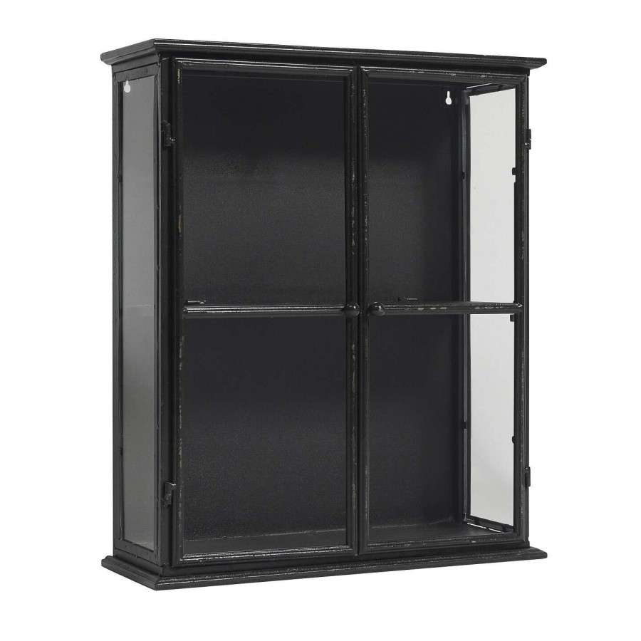 Nordal Downtown Small Iron Wall Cabinet Acc For The Home