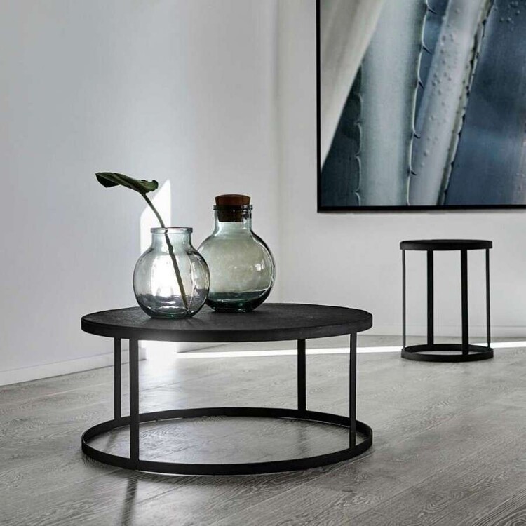 Black Stone Coffee Tables from Accessories for the Home