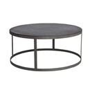 Muubs Black Stone and Iron Coffee Table from Accessories for the Home