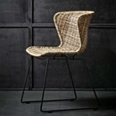 Woood Weaved Wing Back Chairs from Accessories for the Home