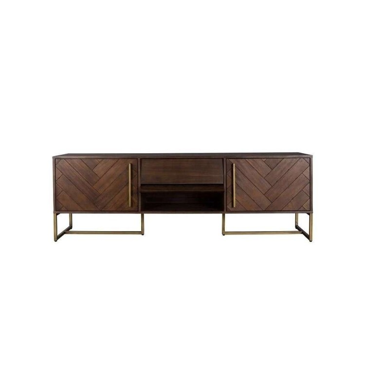 Dutchbone Class Dark Wood Low Sideboard from Accessories for the Home Dutchbone Class Dark Wood Low Sideboard from Accessories for the Home