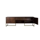 Dutchbone Class Dark Wood Low Sideboard from Accessories for the Home