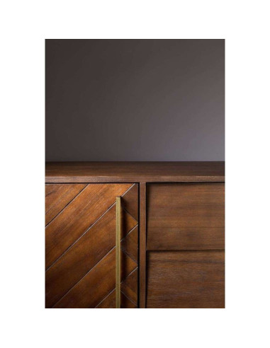 deelnemer Reserve Uitscheiden Dutchbone Class Dark Wood Low Sideboard | Accessories for the Home