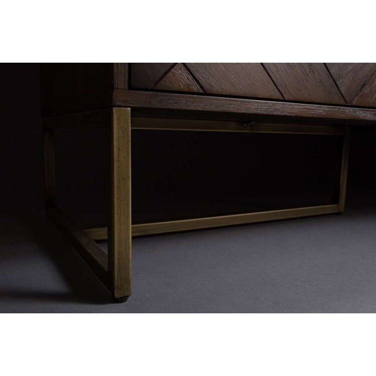 Dutchbone Class Dark Wood Low Sideboard from Accessories for the Home Dutchbone Class Dark Wood Low Sideboard from Accessories for the Home