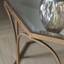 Cairns Copper and Mirror Top Coffee Table from Accessories for the home
