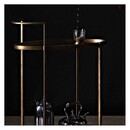 BePureHome Push Antique Brass Drinks Trolley from Accessories for the Home