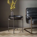 Witten Antique Brass Bowl Side Table from Accessories for the Home