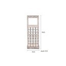 Dutchbone Claude Fir Wood Wine & Glass Cabinet from Accessories for the Home