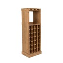 Dutchbone Claude Fir Wood Wine & Glass Cabinet from Accessories for the Home