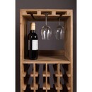 Dutchbone Claude Fir Wood Wine & Glass Cabinet from Accessories for the Home