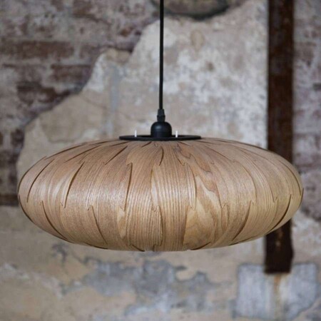 Dutchbone Bond Ash Veneer Pendant Lamp from Accessories for the Home