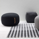 Hubsch Small Wool Pouffe from Accessories for the Home