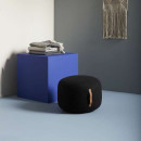 Hubsch Small Wool Pouffe from Accessories for the Home