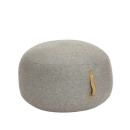 Hubsch Small Wool Pouffe from Accessories for the Home