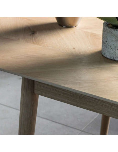 Malmo Solid Oak Dining Table from Accessories for the Home