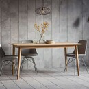 Malmo Solid Oak Dining Table from Accessories for the Home