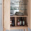 Malmo Solid Oak Cocktail Cabinet from Accessories for the Home