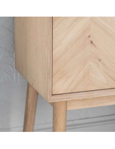 Malmo Solid Oak Cocktail Cabinet from Accessories for the Home