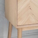 Malmo Solid Oak Cocktail Cabinet from Accessories for the Home