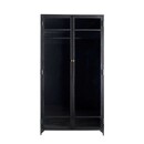 Tinekhome Black Metal Wardrobe from Accessories for the Home
