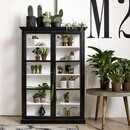 Nordal Classic Black Display Cabinet from Accessories for the Home