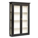 Nordal Classic Black Wood Wall Cabinet from Accessories for the Home