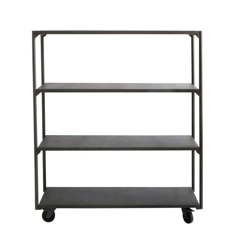 Muubs Black Iron Bookcase 23 from Accessories for the Home