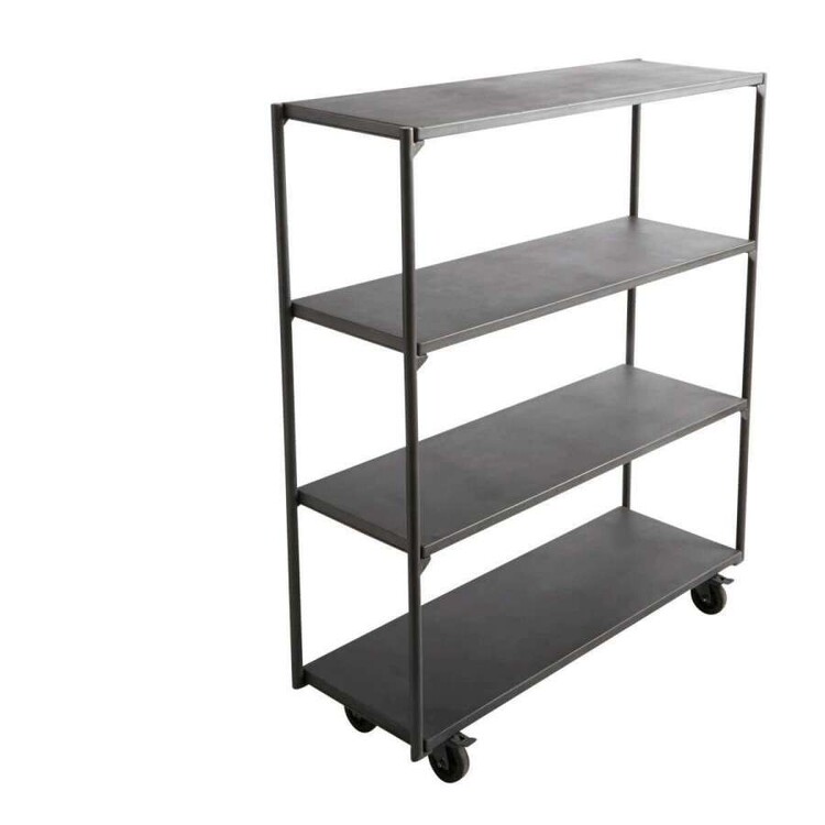 Muubs Black Iron Bookcase 23 from Accessories for the Home