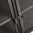 Muubs Boston High Iron and Glass Display Cabinet  from Accessories for the Home