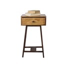 BePureHome Skybox Metal and Wood Side Table from Accessories for the Home
