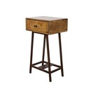 BePureHome Skybox Metal and Wood Side Table from Accessories for the Home