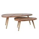 Dutchbone Sham Rosewood Coffee Tables (2) from Accessories for the Home