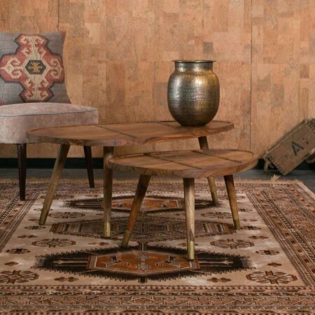 Dutchbone Sham Rosewood Coffee Tables (2) from Accessories for the Home 2