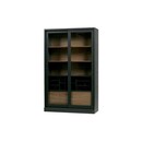 Woood James Black Painted Wooden Display Cabinet from Accessories for the Home