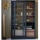 Woood James Black Painted Wooden Display Cabinet from Accessories for the Home