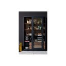 Woood James Black Painted Wooden Display Cabinet from Accessories for the Home