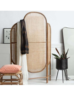 Nordal Natural Rattan Room Divider from Accessories for the Home