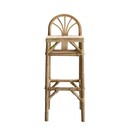 Tinekhome Natural Rattan Bar Stool from Accessories for the Home