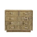 Tinekhome 5 Drawer Natural Rattan Dresser from Accessories for the Home