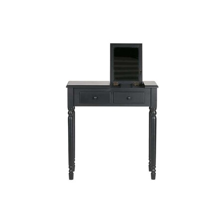 Woood Romy Black Wood Dressing Table from Accessories for the Home 2