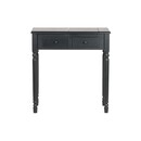 Woood Romy Black Wood Dressing Table from Accessories for the Home