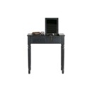 Woood Romy Black Wood Dressing Table from Accessories for the Home