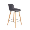 Zuiver Albert Kuip Bar Stool with Back from Accessories for the Home