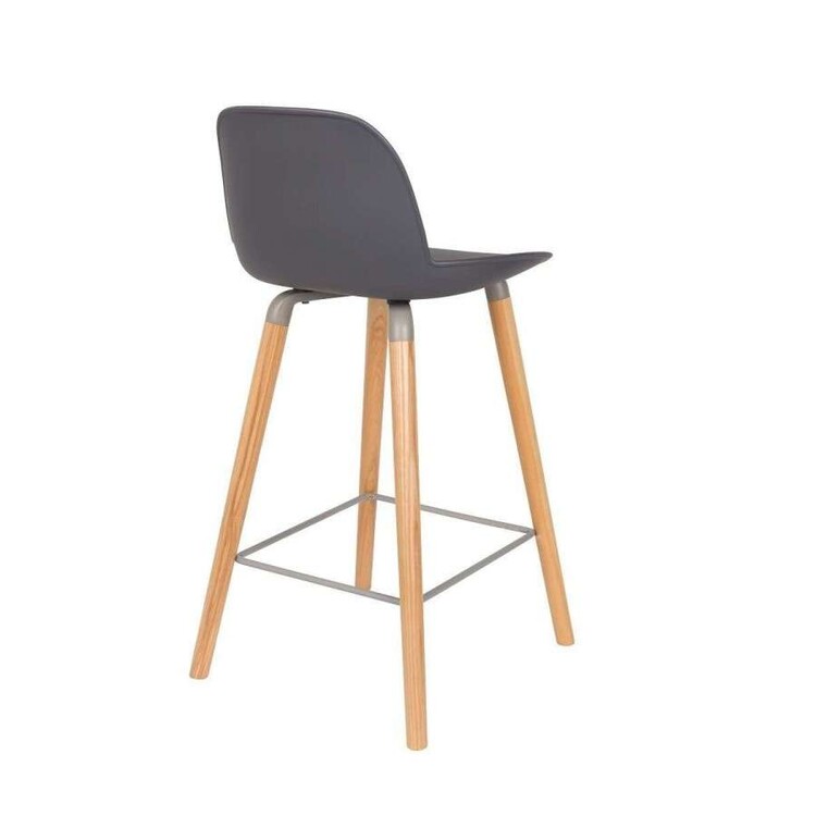 Zuiver Albert Kuip Bar Stool with Back from Accessories for the Home Zuiver Albert Kuip Bar Stool with Back from Accessories for the Home
