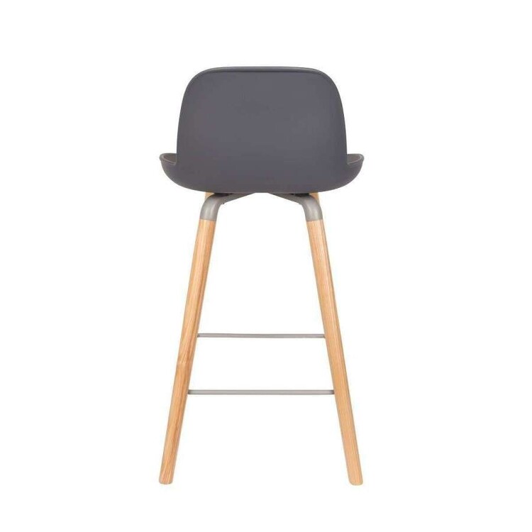 Zuiver Albert Kuip Bar Stool with Back from Accessories for the Home Zuiver Albert Kuip Bar Stool with Back from Accessories for the Home