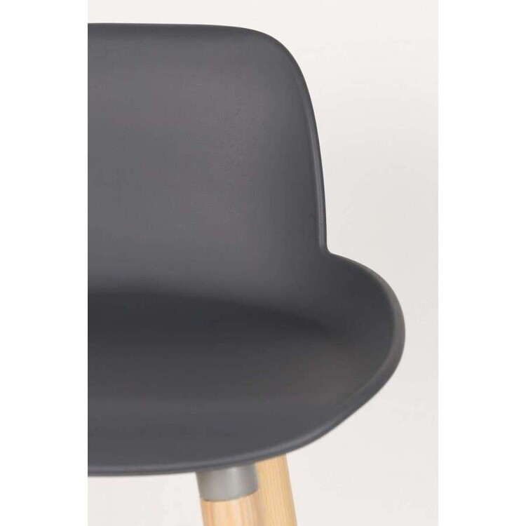Zuiver Albert Kuip Bar Stool with Back from Accessories for the Home Zuiver Albert Kuip Bar Stool with Back from Accessories for the Home