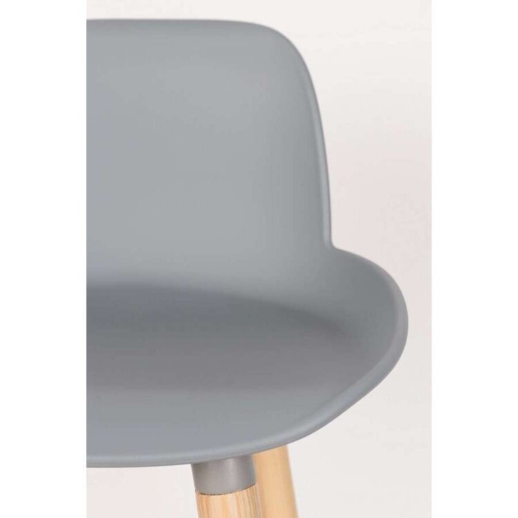 Zuiver Albert Kuip Bar Stool with Back from Accessories for the Home Zuiver Albert Kuip Bar Stool with Back from Accessories for the Home