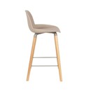Zuiver Albert Kuip Bar Stool with Back from Accessories for the Home